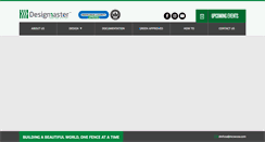 Desktop Screenshot of designmasterfence.com