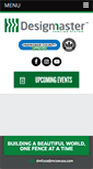 Mobile Screenshot of designmasterfence.com